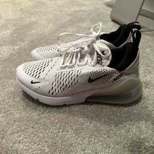 White and black 270s. size 7.5